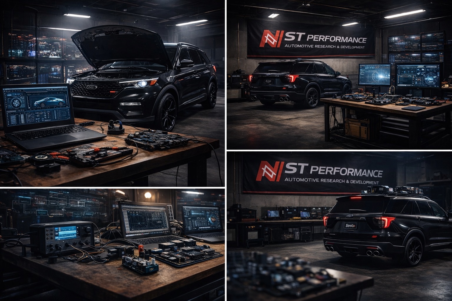 NST Performance triptych